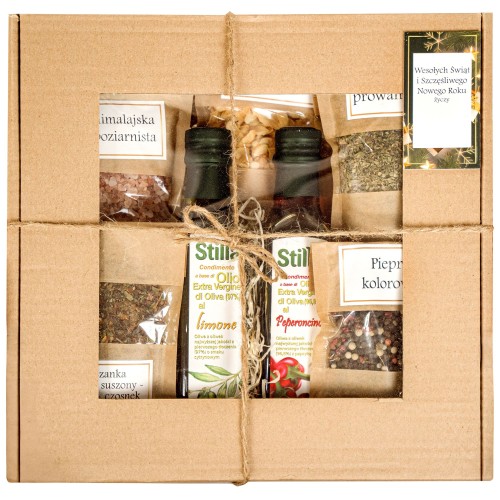 Box upominkowy z przyprawami